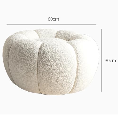 ZTGL Footstool, Floor Footrest Cushion Padded Seat