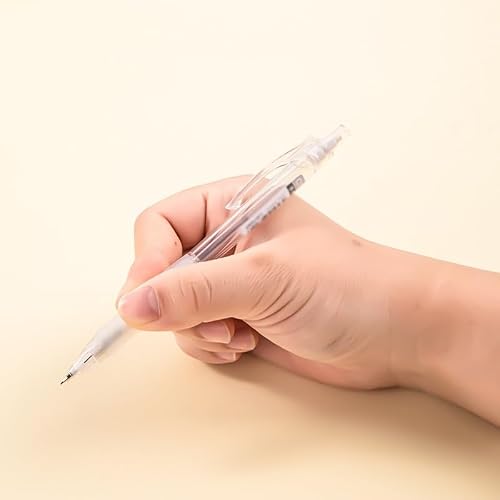 ZSRUIKJN Mechanical Pencil with Second and Third Grade 0.7 Test .5 Press