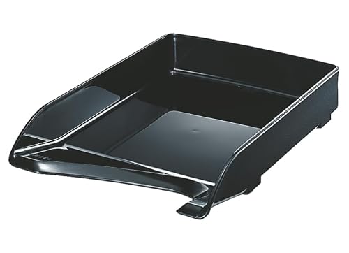 Leitz 52200095 Elegant Letter Tray Set of 4 Black