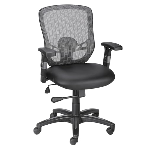 Staples Ergonomic Mesh Task Chair, Black, Swivel Base