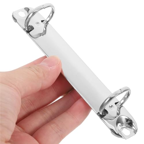 A5 ring binder Ring Binder Mechanism 16 Pieces Silver Metal 2 DIY Planner Book Multifunctional