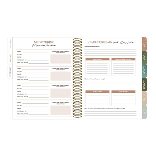 Dream to Done 2026 Entrepreneur Planner: 8.5 x 11, Heather Marianna, Spiral Bound