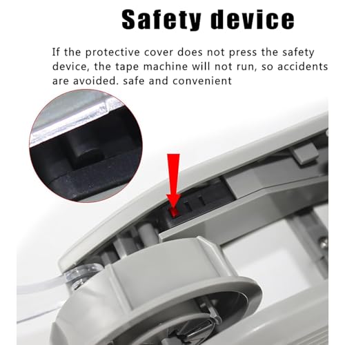 Rotary Disc Tape Cutting Machine, Automatic Tape Dispenser, 3-22mm Tape Width/1-58 Mm Cutting Length, for Warehouses, Schools, Offices