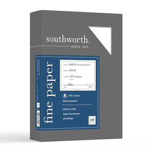 Southworth 8.5" x 11" Business Paper, 20 Lbs., Wove, 500/Box (403CR)