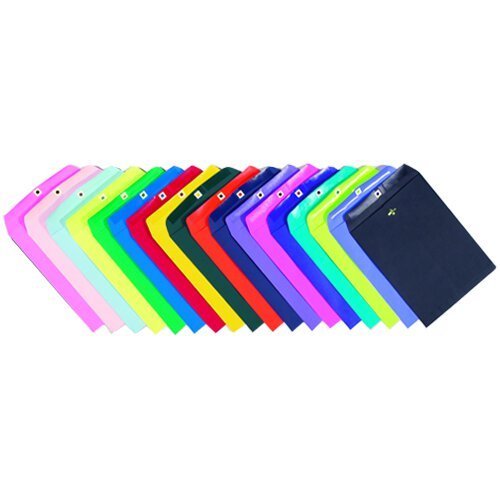 JAM PAPER 9 x 12 Open End Catalog Envelopes - Smooth Black - 100/Pack