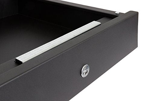 Arregui 22100-S1 - Safe box for hidden installation on the base of the kitchen cupboard, 19L, 410 x 148 x 450mm, Black.
