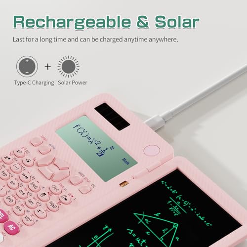 991ES MAX 417 Functions Scientific Calculators 4-Line Display with Notepad