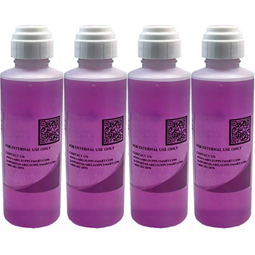 IDEALSEAL Envelope Moistener (120 ML) (3600 Envelpes) E-Z Seal Compatible 4 oz. Dabber Bottle of Sealing Solution PB Sealing Solution 601-7 Postage Stamp Envelope Seal (4 Bottles) (Purple)