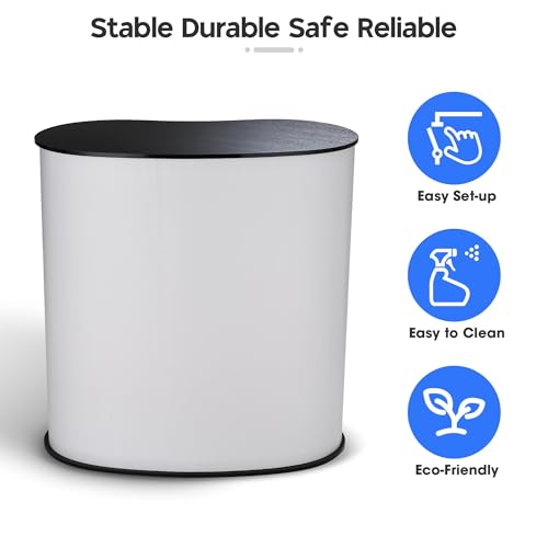 Yescom Portable Podium Counter Table