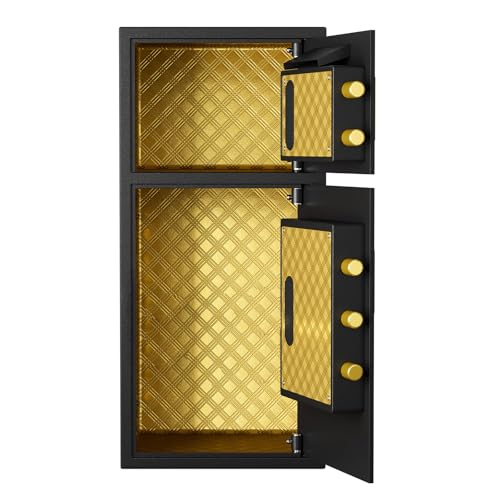 Large Digital Security Safe Box 6.5 Cu Ft Double Door with Hidden Code
