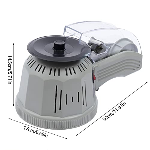 Zcut-2 Automatic Tape Dispenser, 110V Double-Sided Electric Automatic Carousel Tape Dispenser 3-25mm Tape Width Tape Cutting Machine