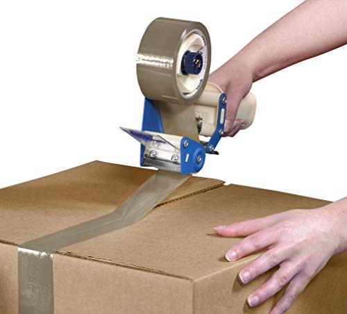 Aviditi Tape Logic 2 Inch x 55 Yard 2.5 Mil Tan, Heavy Duty Hot Melt Packing Tape, 36 Pack, Perfect for Packing, Shipping, Moving, Home and Office
