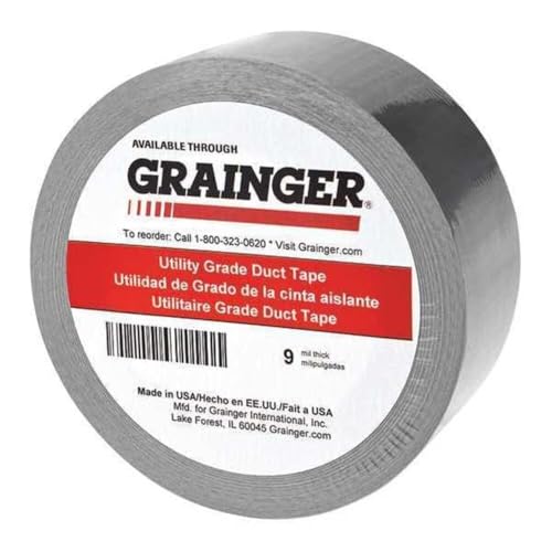 Duct Tape,Silver,Rubber,72mm W,PK8