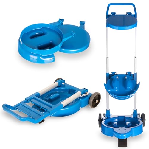 San Jamar SICART60 Saf-T-Ice Cart for use with 2 Saf-T-Ice SI6000