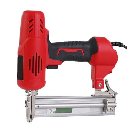 Professional Heavy Duty Stapler 2600W Electric Nailer Stapler Furniture Staple Gun for Wood Frame Woodworking Construction Electric Tools F30(F30)