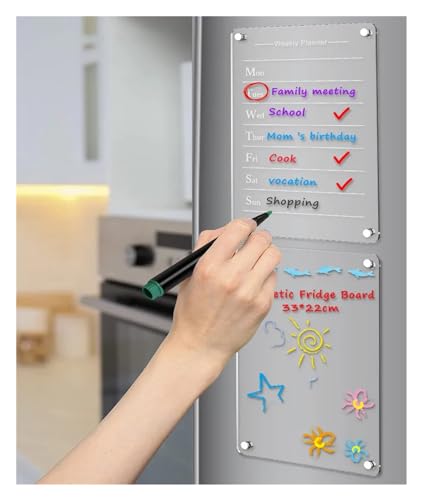 Magnetic Calendar Set Planning Board Dry Erase Calendar