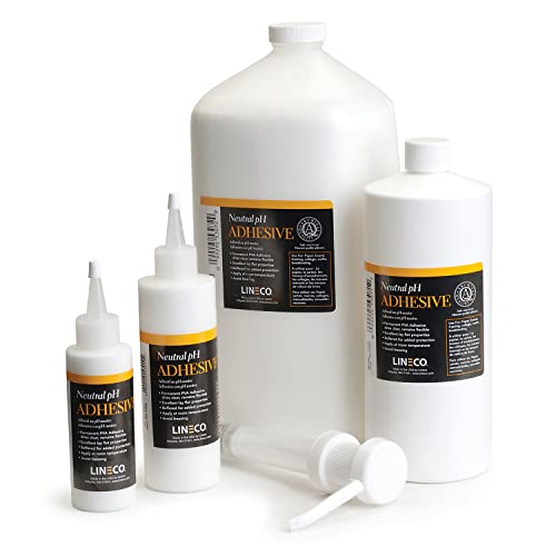 Lineco Neutral pH Adhesive, All-Purpose Glue, 1 Gallon, White, 1 Pack