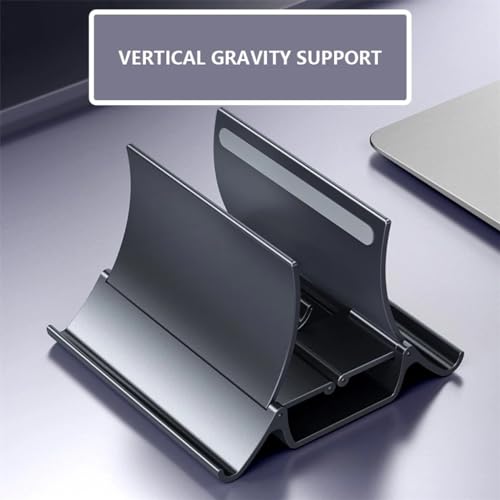 VCDUXMQLK Desk Vertical Laptop Stand Fixed Base Professional Stable Storage Computer Accessories Support