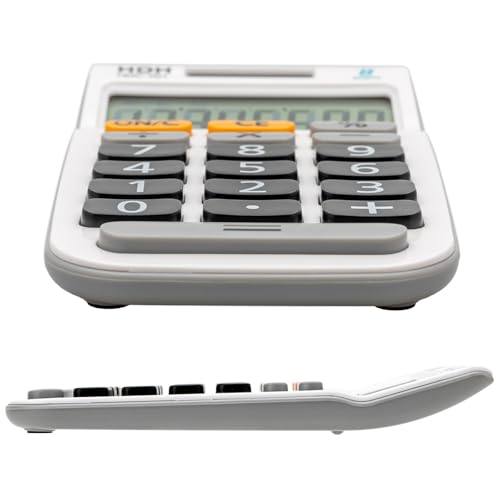Hodogaya Electronic Sales HDC-Y01 Calculator, 8 Digits, Small, Simple Calculator, White