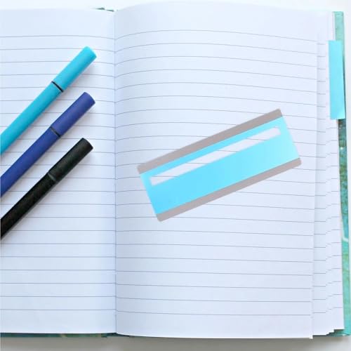 Guided Reading Strips 100 PCS Guided Reading Strips Highlight Colored Overlays Colorful Bookmark Tracking Rulers for Students