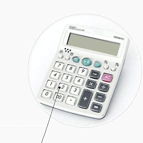 NSUQOA Standard Function Basic Desktop Calculator, Large Display, for Home and Office, Power