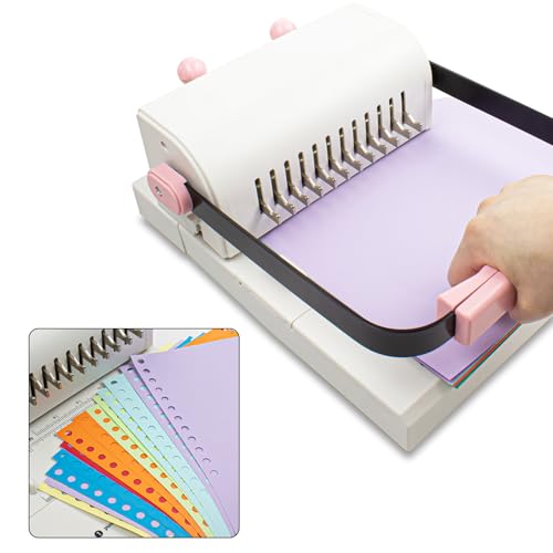 Compact 2 1 Ratio Round Hole Binder for Notebooks Calendars and Photo Albums Calendar Binding Supplies