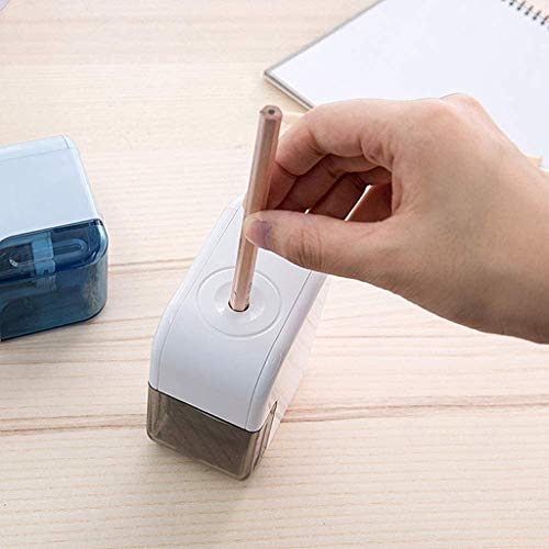 Electric Pencil Sharpener, Auto Stop Operated for No.2/Colored Pencils(6.5-8mm),Manual Metal School