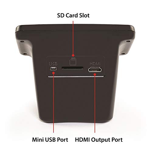 Magnasonic All-in-One 24MP Film Scanner with Large 5" Display & HDMI, Converts 35mm/126/110/Super 8 Film & 135/126/110 Slides into Digital Photos, with Bonus 32GB SD Card (FS71)
