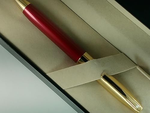 Sheaffer Legacy Heritage Mechanical Pencil, 0.5MM, Red and 22KT Gold, USA Made