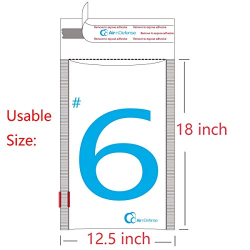 5/50/100/200/250/300/400/500/1000 pcs #6 12.5 x 19 Kraft Bubble Padded Envelopes Mailers Shipping Bags AirnDefense (300)