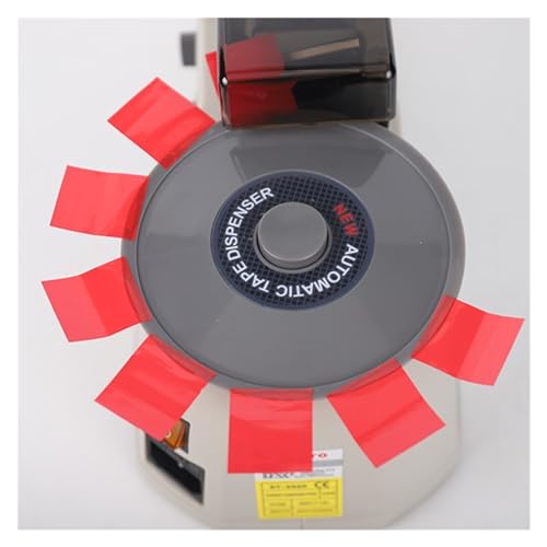 Automatic Tape Dispenser, Automatic Tape Cutting Machine, Paper Dispenser Adhesive Cutter Packaging Machine, Tapes Slitting Machine 60mm Width Tools,Office,Warehouse,Retail Store