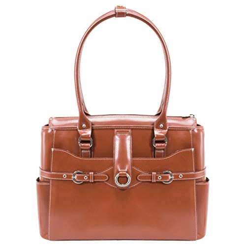 McKlein Willow Springs, Top Grain Cowhide Leather, 15" Leather Business Women Laptop/Tablet Briefcase Bag/Leather Case, Computer Travel Case, Laptop Professional Shoulder Bag