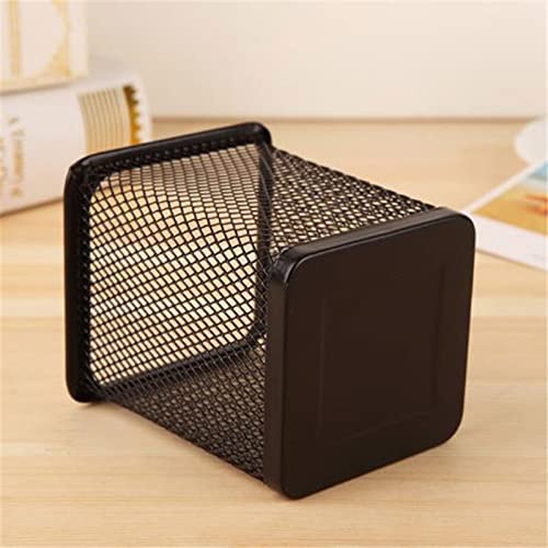 Drawer Organizers New Pencil Holder Office Desk Metal Mesh Square Pen Pot Cup Case Container Organiser Durable Pencil Case