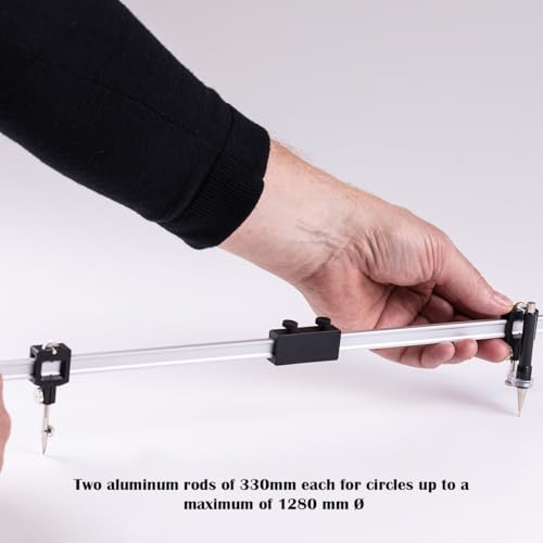 ARISTO AH59000 Rod Compass Circles up to Diameter 1280 mm with Accessories