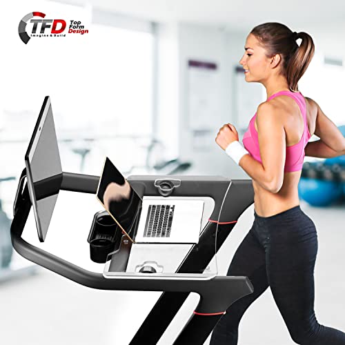 TFD Tread Tray 2.0 for Peloton Tread, Clear, Made in USA