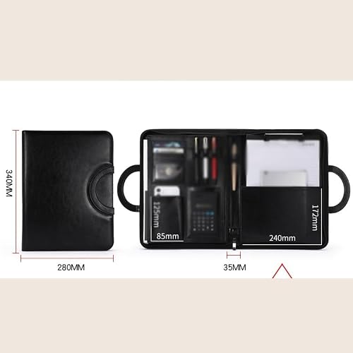 File Folder Multi-Layer Expanding Document Storage Bag for Office School Stationery