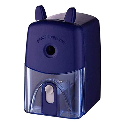 KLJUHGTR Classroom Pencil Sharpener Manual, Portable - Compact & Quiet that Gets Straight Helical