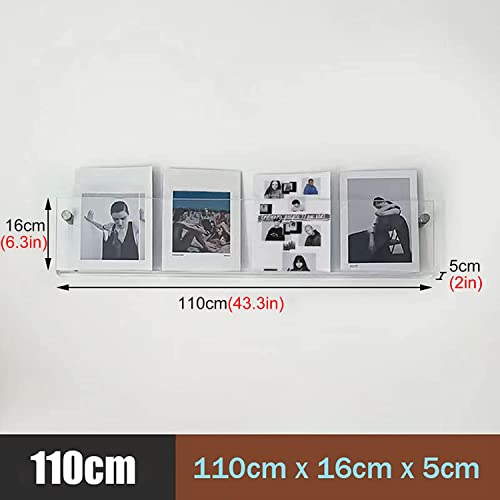 Display Rack Organizer Rack Clear Wall File Holder Organizer Hanging Magazine Rack, 1 2 3 Pack Acrylic Brochures Holder Journals Documents Display Stand, Exhibition Hall/ Nursery/ School ( Color : 2 P