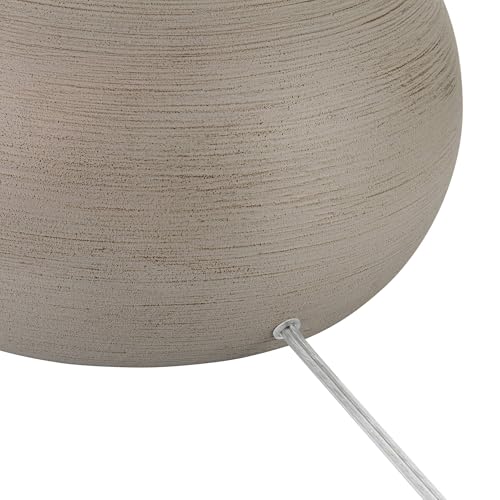 Possini Euro Design Moderne Droplet 62" Tall Natural Gray Floor Lamp