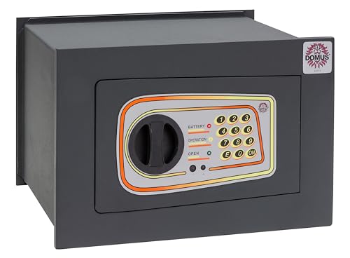Domus DL/2 Wall Safe with Electronic Lock, Dark Grey