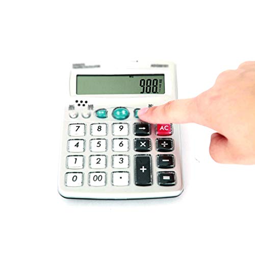 NSUQOA Standard Function Basic Desktop Calculator, Large Display, for Home and Office, Power