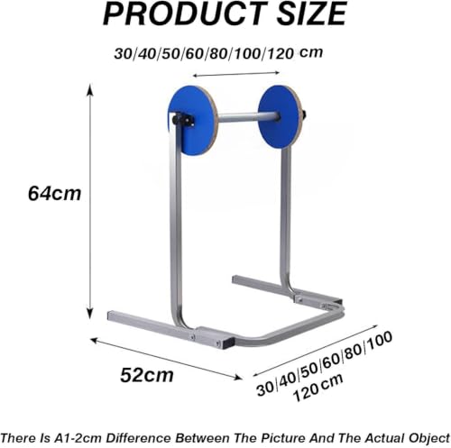 QYDZSHOP Tabletop Bubble Cushioning Holder,Bubble Wrap Roll Dispenser Manual, Adjustable Shipping Station Stand, Manual Thick Foam Dispenser for Moving & Packing, Fits 12 to 48 Inch Widths 30cm