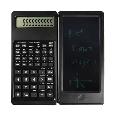 Folding Scientific Function Solar Calculator Handwriting Board Function Calculator with LCD Handwriting