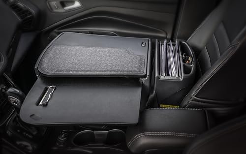 AutoExec GripMaster Car Desk for Your Vehicle Workstation and Mobile Office, Black