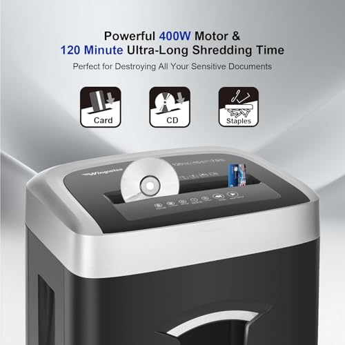 Wingwise 18 Sheets Paper Shredder Heavy Duty for Home Office