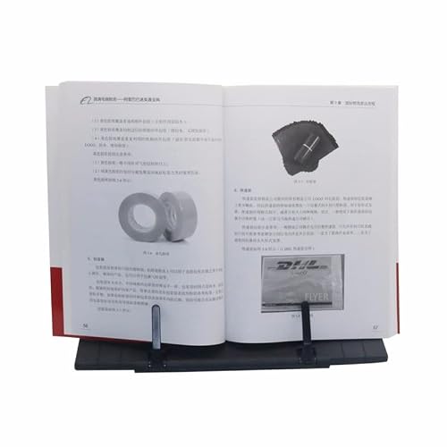 CVXSDFI Foldable Bookend Bookshelf Lazy Book Clip Reader Tool Metal Stand Books Holder Escolar Offices Supplies