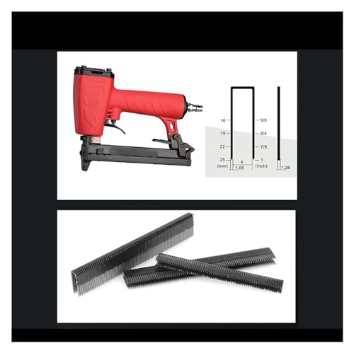 Professional Pneumatic Upholstery Stapler 425K Pneumatic Nail Gun Staple U-Gun