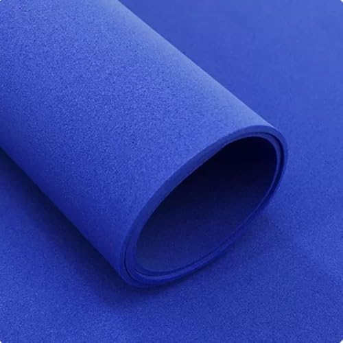 EVA Foam Sheets Crafts, EVA Foam Board 1000x2000mm 1-5mm Thick Multicolor For Cosplay And DIY Craft(Blue,Thick 5mm)