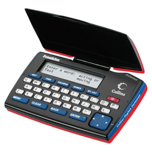 Franklin Collins English Digital Dictionary Express Edition - Your Language Companion with Thesaurus, Games, Converters with Synonyms and Antonyms - Electronic