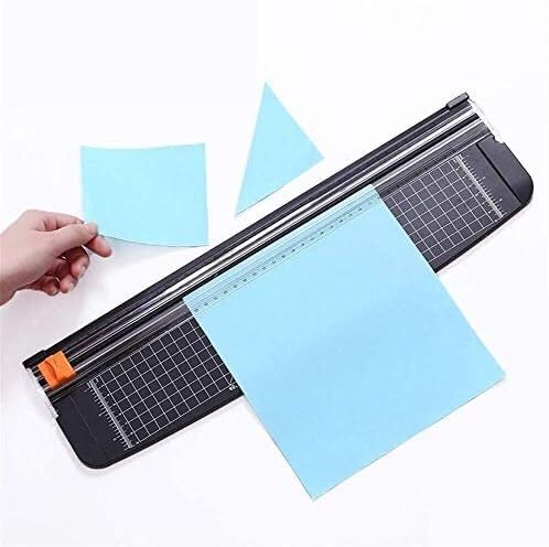 CVGfko Small Paper Cutter Craft Cutter Professional Cutter Guillotine Cutter Heavy Duty A3 Cutter 10 Sheet Capacity Heavy Duty Cutter Multi-Function Office Cutting Machine